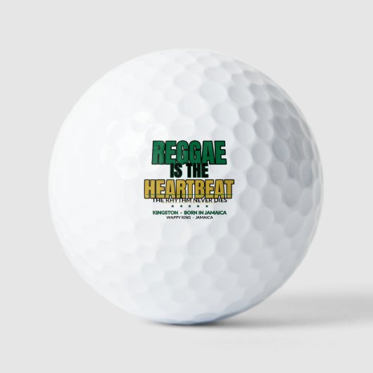 Black Gold Collectie Golfballen (Voorkant)