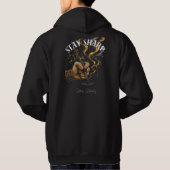 Black & Gold Collectie Hoodie (Achterkant)
