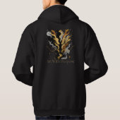 Black & Gold Collectie Hoodie (Achterkant)