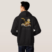 Black & Gold Collectie Hoodie (Achterkant volledig)