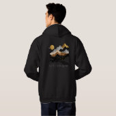 Black & Gold Collectie Hoodie (Achterkant volledig)
