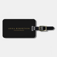 Black Gold Colors Professional Trendy minimalist