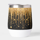 Black Gold Dripping Glitter Bachelorette Party (Rechts)