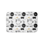 Black Gold Eyelashes Glam Badmat (Voorkant)