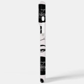 Black Gold Eyelashes Glam Birthday Case-Mate iPhone Case (Achterkant / Links)