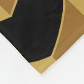 Black Gold Fleece Deken (Hoek)