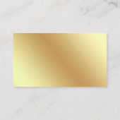 Black Gold Foil Palm Leaves QR Code RSVP Weddensch Informatiekaartje (Achterkant)