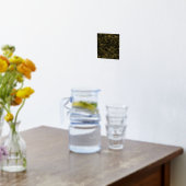 Black Gold Foil Prints Love Word Multi Language (Laag (Keuken))