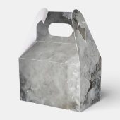 Black Gold Foil Zee Crystals Handtekening Hartelij Bedankdoosjes (Achterkant)