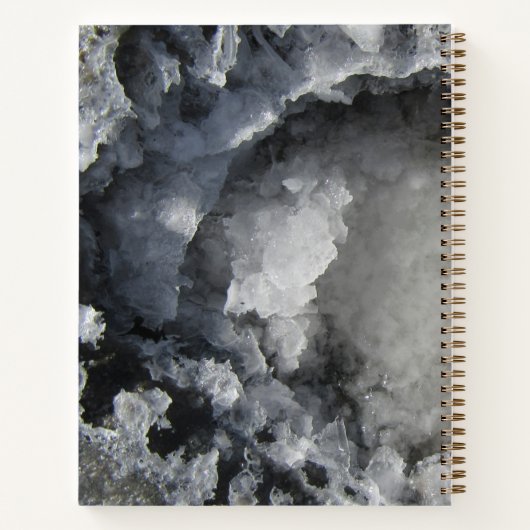 Black Gold Foil Zee Crystals Signature Recipe Notitieboek (Achterkant)