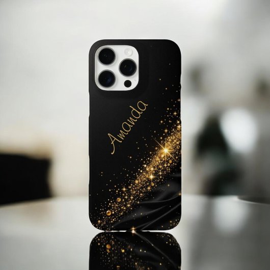 Black Gold Fusion Case-Mate iPhone Case