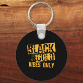 Black Gold Game Day Group-Shirt voor middelbare sc Sleutelhanger (Voorkant)