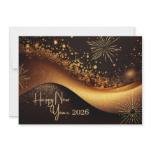 Black Gold Gelukkig Nieuwjaar