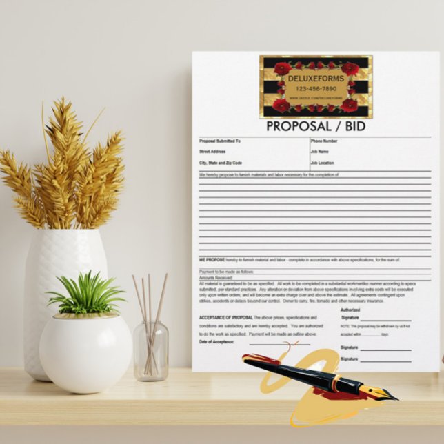 Black Gold Gem-Rozen — Formulier voor het voorstel (Creator heeft geüpload)