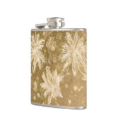 Black Gold Glitter Faux Folie Confetti Heupfles (Links)