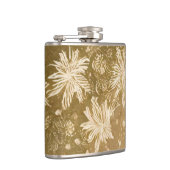 Black Gold Glitter Faux Folie Confetti Heupfles (Rechts)