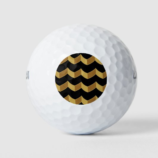 Black Gold Golfballen (Voorkant)