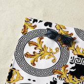 Black Gold Griekse decoratie Strandlaken (In situ)