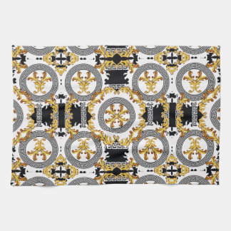 Black Gold Griekse decoratie Theedoek
