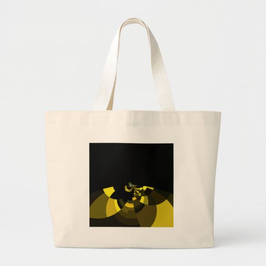 Black Gold Grote Tote Bag (Voorkant)