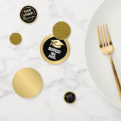 Black, Gold High School Reunion Confetti (Groep)
