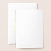 Black Gold Holly Folie Christelijke kerstkaarten Kaarten (Met envelop)