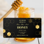 Black Gold Honey Minimalistisch label