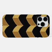 Black Gold iPhone Hoesje (Achterkant horizontaal)
