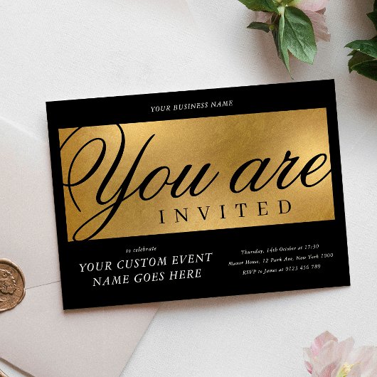 Black & Gold jaarlijkse liefdadigheidsgala dinerbe Kaart