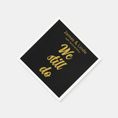 Black Gold Jubileum party-service nog steeds Servet (Hoek)