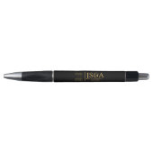 Black Gold Justice Columns Law Firm Pen (Voorkant)