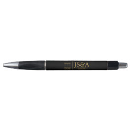 Black Gold Justice Columns Law Firm Pen
