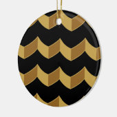 Black Gold Keramisch Ornament (Links)