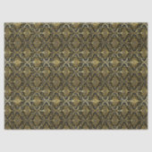 Black Gold Kerstpatroon#30 ID1009 Tissuepapier (Voorkant)