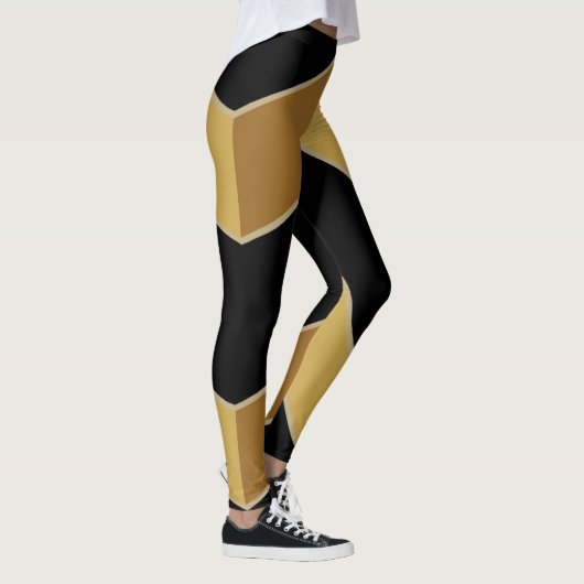 Black Gold Leggings (Rechts)