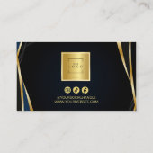 Black gold Logo Loterij Maak Kans op Ticket (Achterkant)