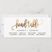 Black Gold Lovely Script Typography Wedding (Voorkant)