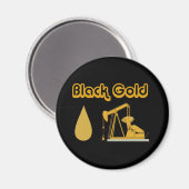 Black Gold Magneet (Voorkant / Achterkant)