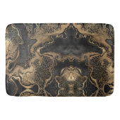 Black Gold Marble  Badmat (Voorkant)
