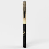 Black Gold Marble Luxury-naam Case-Mate iPhone Case (Achterkant/rechts)