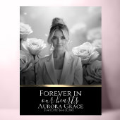 Black Gold Memorial Poster grijswaarden