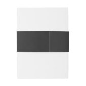 Black Gold Merlot Navy Boho Bouquet Wedding Uitnodigingen Wikkel (Achterkant Voorbeeld)