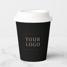 Black & Gold | Minimaal Zakelijk Logo Promotie