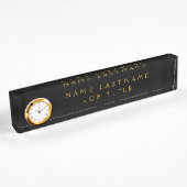 Black Gold Modern legant Professional Classy Naambordje