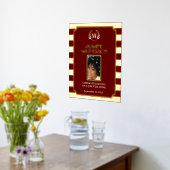 Black Gold Modern Photo is goed uitgevoerd Folie Afdrukken (Laag (Keuken))