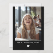 Black Gold Nurse graduation party neutral gender  (Achterkant)