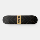 Black Gold Persoonlijk Skateboard (Horizontaal)