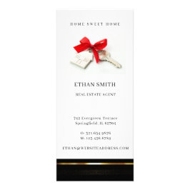 Black & Gold Real Estate Marketing Introductie Reclamekaart