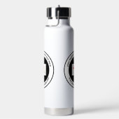 Black & Gold Real Estate Marketing Introductie Waterfles (Rechts)