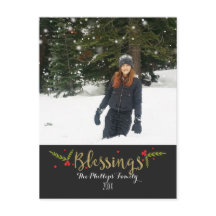 Black Gold & Red Kerstfeestdag foto